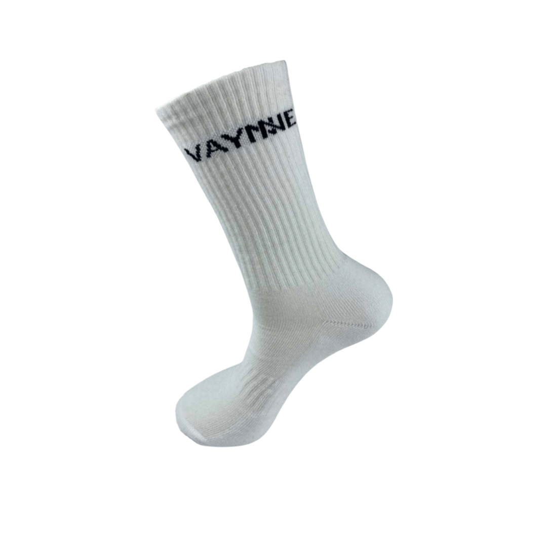 VAYNNE Logo Crew Socks